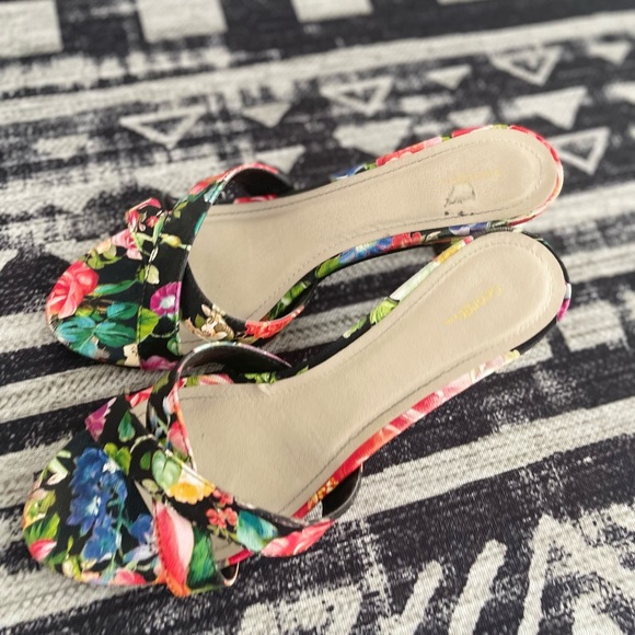 Summer kitten heel mules - Picture 2 of 3